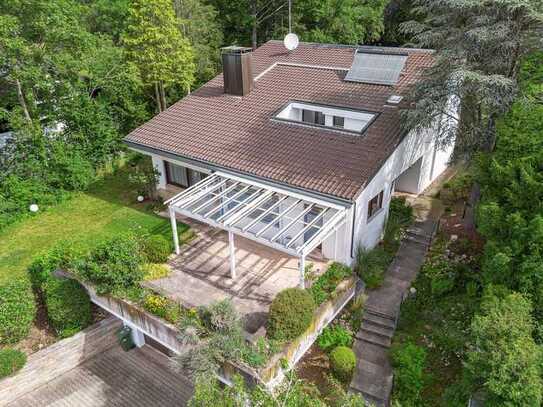 Freistehendes Einfamilienhaus mit Weitblick