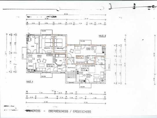 Gepflegte Wohnung mit zwei Zimmern und Balkon in Waldbronn