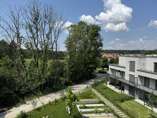 Wunderschöne 3-Zimmer-Neubauwohnung mit lux. Innenausstattung, Balkon und EBK in Fürstenfeldbruck