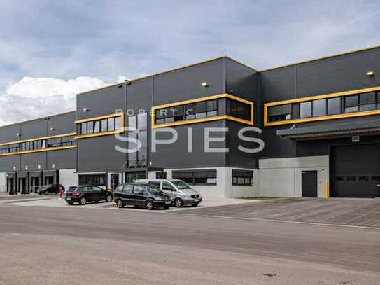 Flexible Hallenunits zur Miete: Hallenflächen zwischen 1.245 m² - 8.600 m²