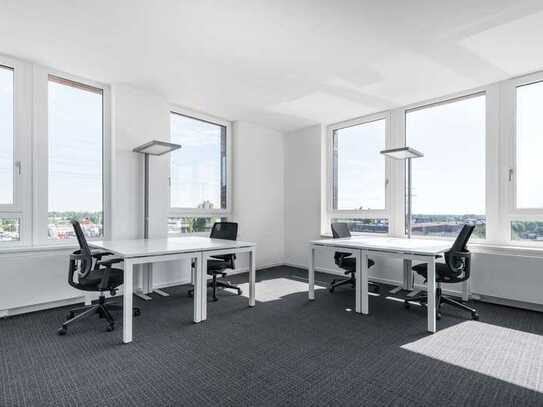Privater Büroraum für 5 Personen in Regus HAMBURG, Brückenquartier