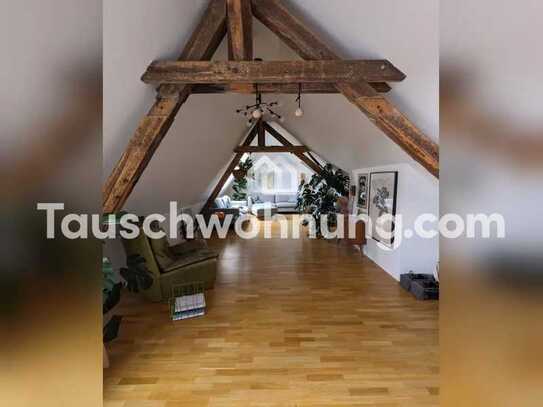 Tauschwohnung: Traumhafte Maisonette Wohnung mit offener Küche und Balkon