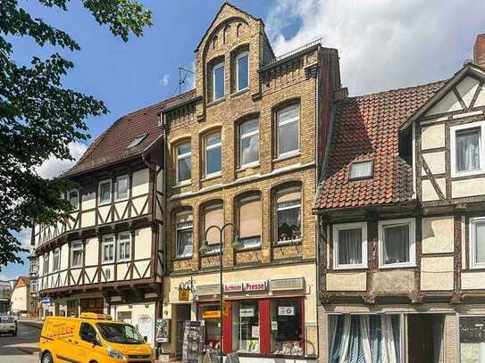 2 Wohneinheiten und 1 Gewerbeeinheit zur Selbstnutzung oder Vermietung in guter Lage von Helmstedt