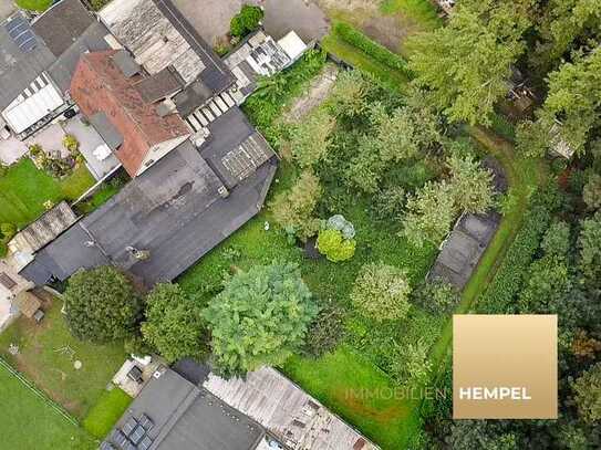 Raum für Neues-
Grosses Baugrundstück in grüner Lage von Duisburg-Meiderich