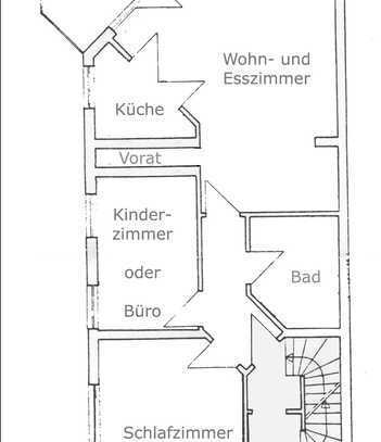 Von Privat: ruhig gelegene 3-Zimmer-Wohnung mit Einbauküche in Münster-Sarmsheim