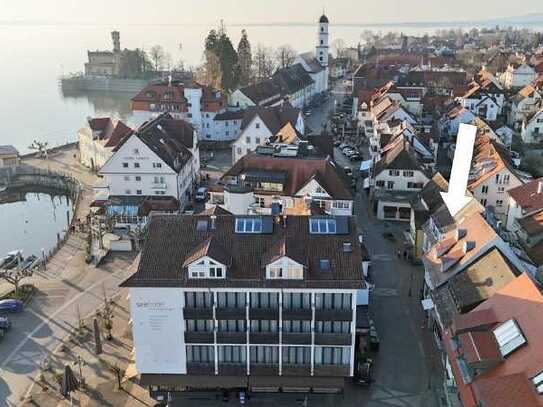 WOHNEN AM SEE: 2-ZIMMER-WOHNUNG - TEILMÖBLIERT AUF WUNSCH - AM HAFEN IN LANGENARGEN