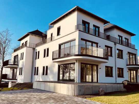 Moderne Penthouse-Mietwohnung mit Selliner Seeblick und großer Dachterrasse