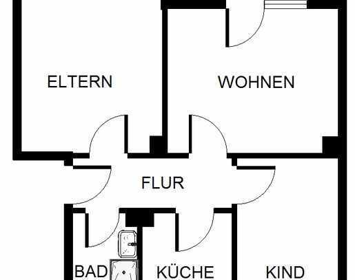 Demnächst frei! 3-Zimmer-Wohnung in Gelsenkirchen Scholven