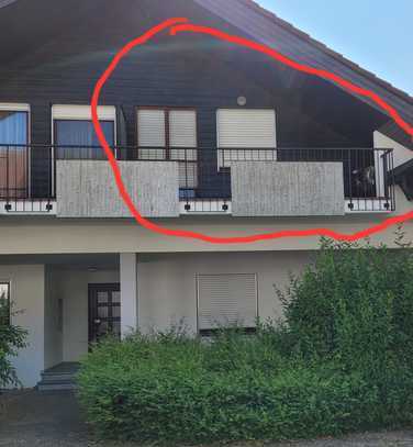 2-Zimmer-DG-Wohnung mit Balkon und Stellplatz auf dem Frauenberg in Bad Waldsee