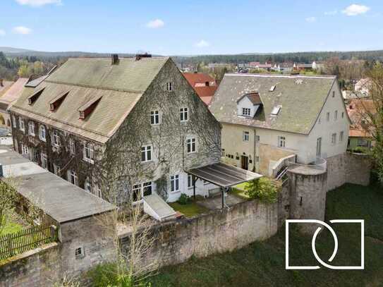 Historisches Schmuckstück! Denkmalgeschütztes Fabrikgebäude mit Wohnhaus in zentraler Innenstadtlage