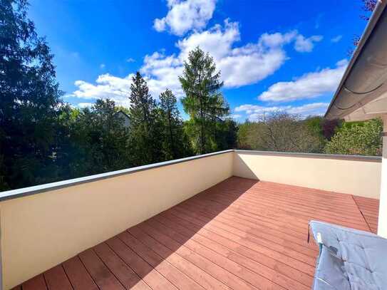 7.227,- pro QM- EXKLUSIVE DACH-TERRASSEN-VILLA mit 360 ° Weitblick -350 Meter zum Wasser