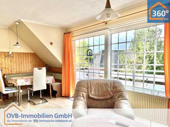 Gemütliche Ferieneigentumswohnung mit Balkon in Deichnähe