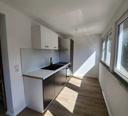 neu renovierte 2-Zimmer-Wohnung mit Dachterrasse und Einbauküche ab Juli 2024