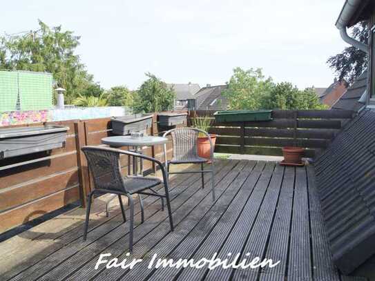 * HEMELINGEN NÄHE DAIMLER│Geräumige 3-Zi. Whg. mit Dachterrasse und Balkon in ruhiger Lage