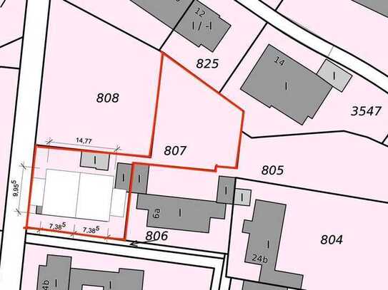 DHH-Grundstück für 2 Familien mit großen Garten - HH-Lohbrügge