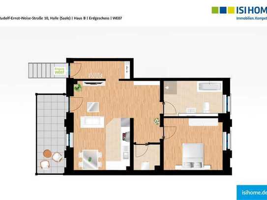 2-Zimmer-Wohnung im ''Markthof Carré'' - WE07