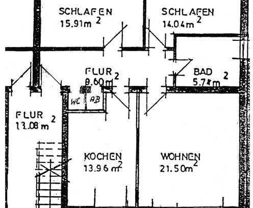 Sehr ruhige und großzügige 3-Raum-Wohnung am Isarhochufer