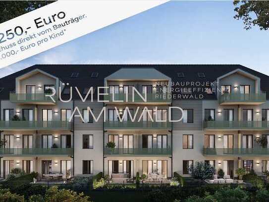 Emissionsfreier Neubau • 4-Zi-Maisonette mit 2 Bädern, 3 Balkonen & eigener Wärmepumpe, klimatisiert