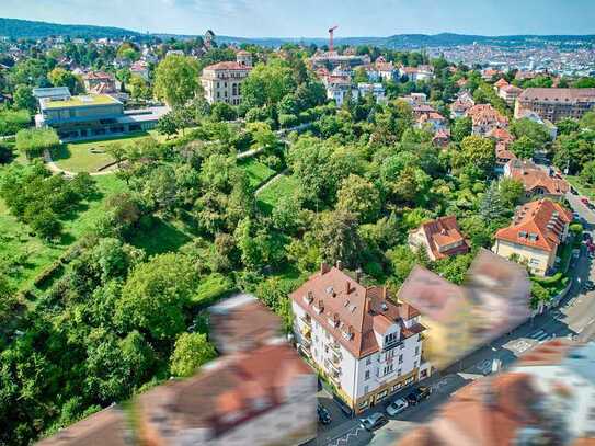 In beliebter Wohnlage am Fuße der Gänsheide ++4 Zimmer-Maisonettewohnung mit Dachloggia ++