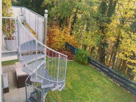 Wunderschöne 4 Zimmer Maisonette Wohnung im Rod mit Gartenanteil
