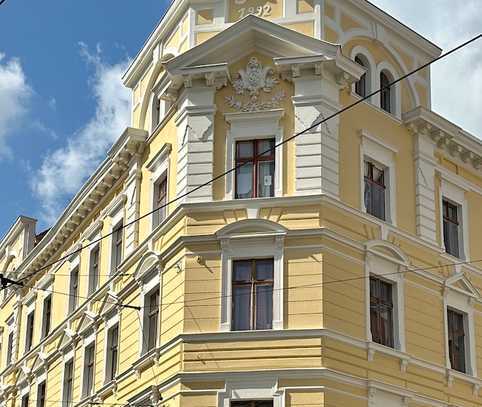 Denkmalgeschütztes Wohn- und Geschäftshaus in der Einkaufsstraße von Görlitz