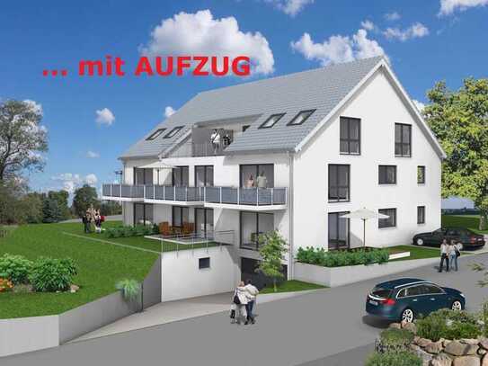 3 Zimmerwohnung mit Terrasse inkl. 36m² Garten in schöner Aussichtslage * provisionsfrei *