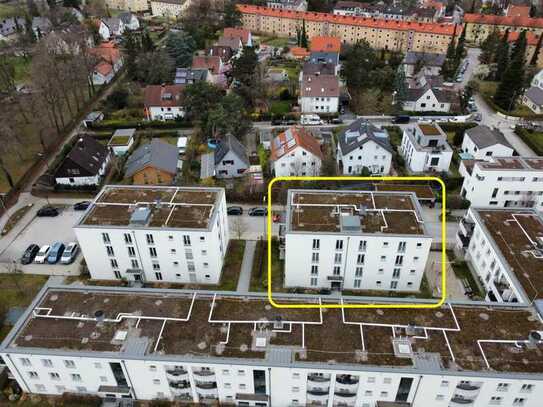 Urban Wohnen: moderne, lichtdurchflutete 3-Zimmer Wohnung mit Loggia für Jung und Alt