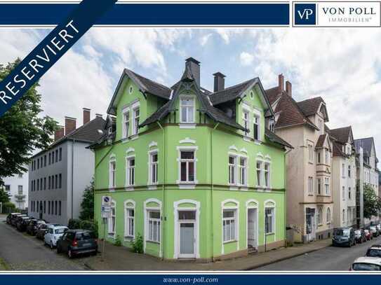 Bielefeld Siggi: Jugendstil-MFH in bester Lage im Westen | 6 Wohn- und 2 Gewerbeeinheiten | 395 m²