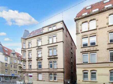 Exklusive 4-Zimmer-Wohnung mit Stellplatz über den Dächern Stuttgarts im beliebten Lehenviertel