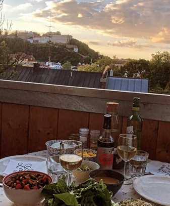 Helle 3-Zimmer-Altbauwohnung mit Balkon in Passau