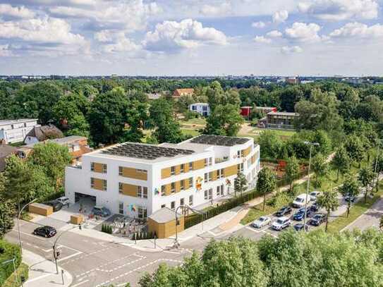 Neubau-Senioren-Servicewohnung (55+) mit Dachterrasse im grünen und zentralen 22159-Farmsen-Berne