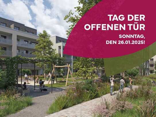 Familienfreundlich und provisionsfrei: Neubau mit 3 Zimmern!