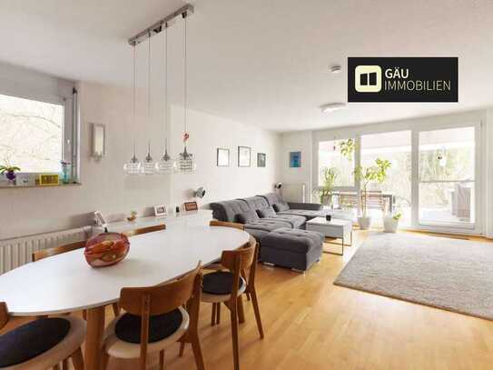 Reihenendhaus mit Charme: Überdachte Terrasse, Garten und Garage in Magstadt