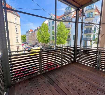 Familienoase I top Lage - Gohlis Mitte I saniert I 2 Balkone I 2 Bäder I Einbauküche I Aufzug