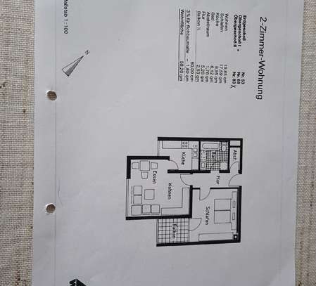 Hübsche 2 ZKB-Wohnung mit Balkon und EBK in Neusäß