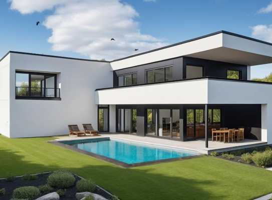 Exklusive Bauhaus-Villa – individuell geplant, modern und luxuriös