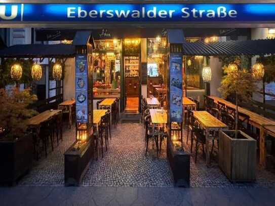 A1 Lage Restaurant aller Art in Schönhauser Allee mit Terrasse, Miete(netto)3100 € Nutzfläche 90m²