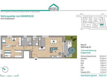 IHRE SICHERHEIT LIEGT UNS AM HERZEN! 3 ZIMMER MIT GARTEN - 20% bei Kaufvertrag - 80% bei Bezug!