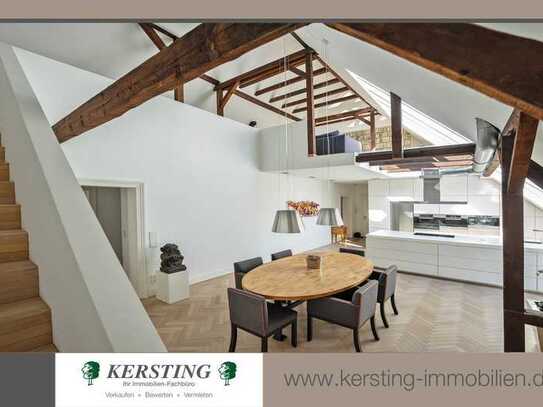 Luxuriöses Maisonette-Highlight mit Penthouse-Feeling in hervorragender Lage, auch für Düsseldorfer!