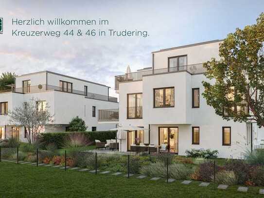 Neubau 4 - Zi. - Wohnung im 1. OG mit Balkon in München-Trudering