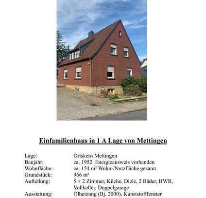 Einfamilienhaus in Top-Lage von Mettingen