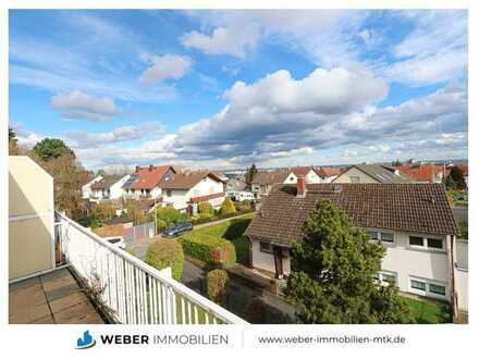 HELLE und SCHICKE Wohnung mit JUMBO Balkon und TRAUM-haftem WEITBLICK