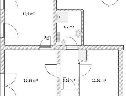 Freundliche 2-Zimmer-EG-Wohnung mit Terrasse in Göttingen-Hetjershausen