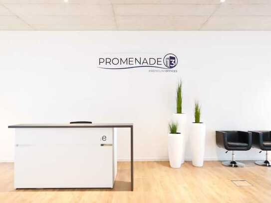 Möblierte Büros mit Rheinblick in modernem Office Center