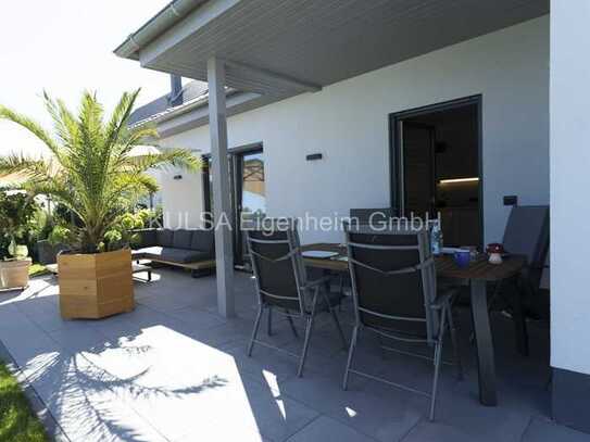 Winkelbungalow mit überdachter Terrasse für Sie in Dermbach