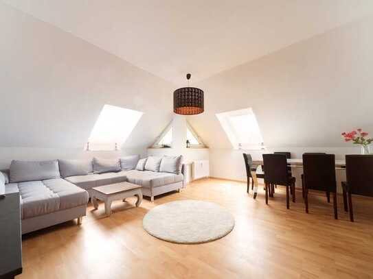 Komplett möblierte 3-Raum-Maisonette-Wohnung zum sofortigen Einzug