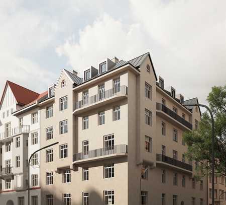 +Belle Etage + 6ZKB 180QM+ Einzeldenkmal+ Repräsentatives Eckgebäude+Isarnähe+absolut ruhig