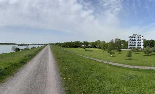 Rheinblick und hochwertig saniert - Einbauchküche inkl. -