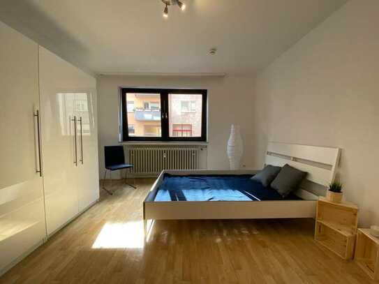 Teilmöblierte 1,5 Zimmer-Wohnung in Mannheim-Lindenhof