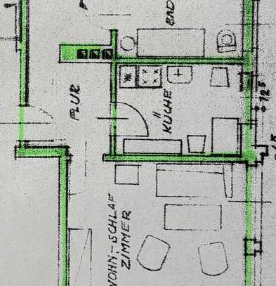 1-Zimmer-Wohnung